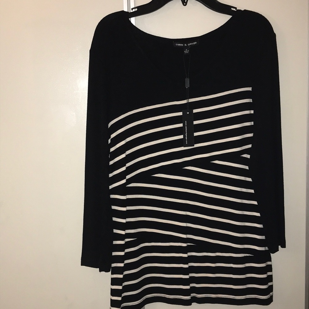 Cable & Gauge blouse. (Small)